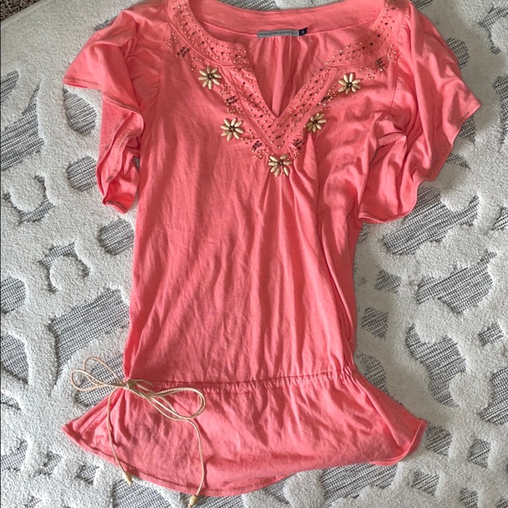 Beaded boho top